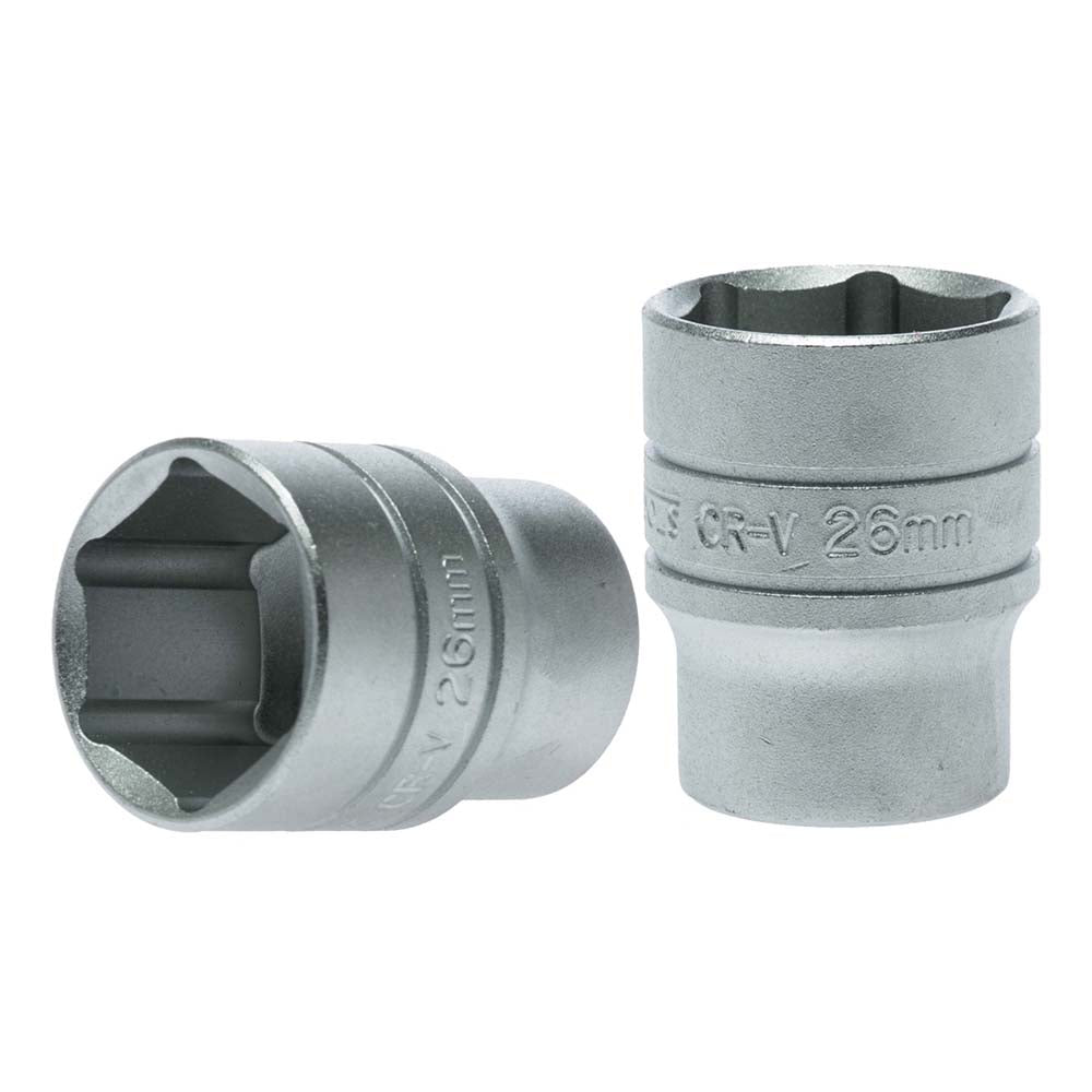 Teng 1/2in Dr. Socket 26mm 6Pnt