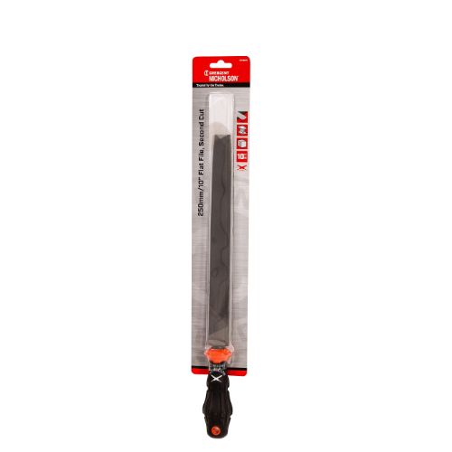 Nicholson File, 254/10 inch Flat 2Nd Cut