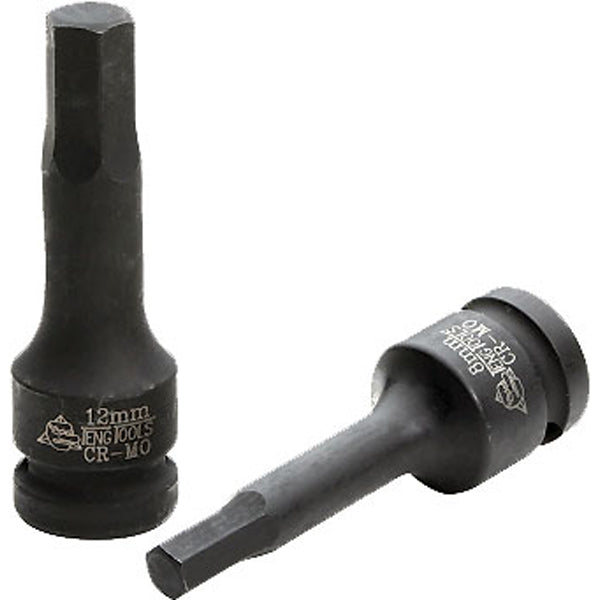 Teng 3/8in Dr. Hex Bit Impact Socket 4mm DIN