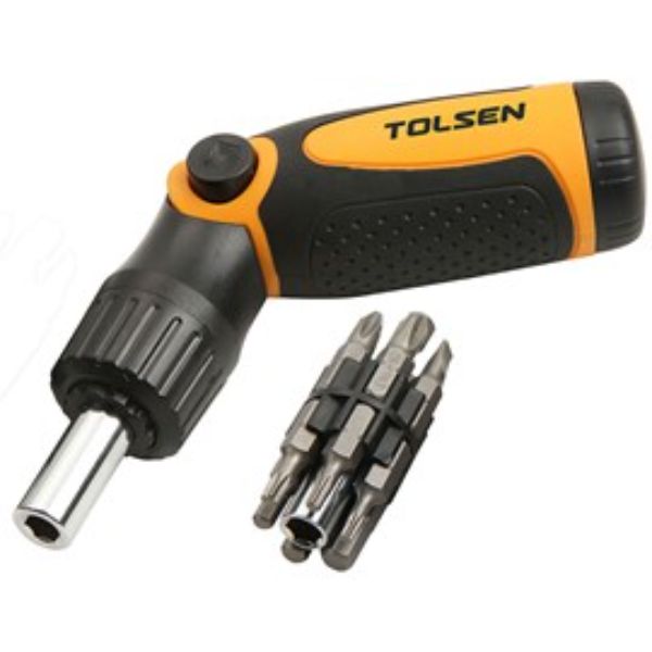 TOLSEN 14 PCE RATCHET SCREWDRIVER