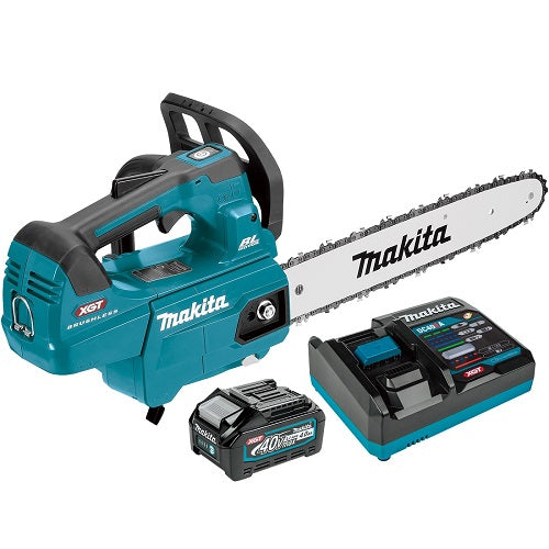 Makita 40Vmax XGT Brushless 350mm 14 in Top Handle Chain Saw KIT