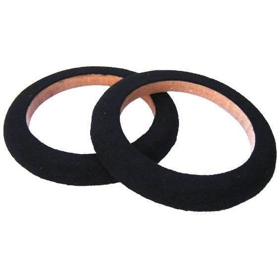 SPEAKER SPACER 6.5 18MM BLACK PAIR PR