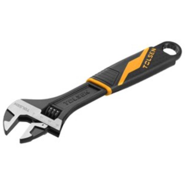 TOLSEN ADJUSTABLE WRENCH 250mm/10in INDUSTRIAL