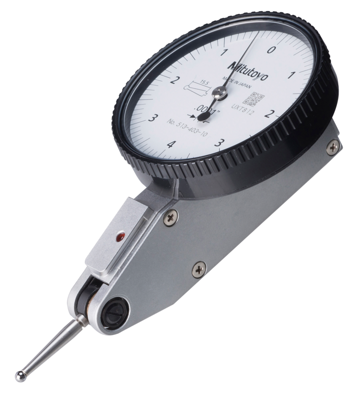 Mitutoyo Dial Test Indicator .008IN travel x .0001IN Graduations