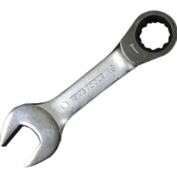 Teng Stubby Ratchet Combination Spanner 18mm