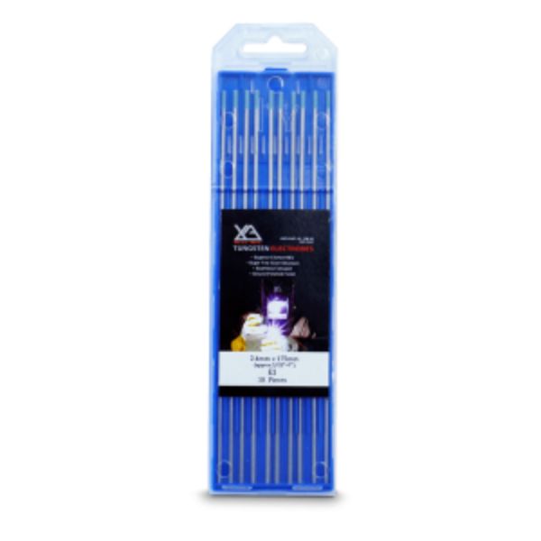 Tig Welding E3 Tungsten Electrode 2.4mm Aqua Tip Pack Of 10