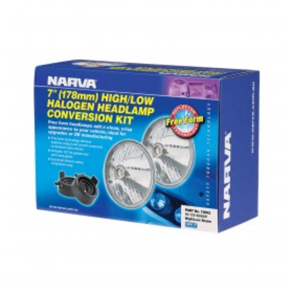 NARVA CON/KIT 7IN H4 F/FORM 60/55W KIT