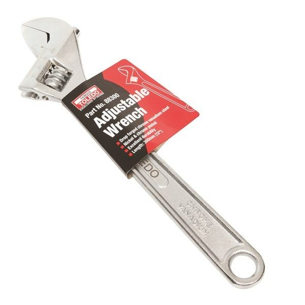 TOLEDO ADJUSTABLE WRENCH 250MM