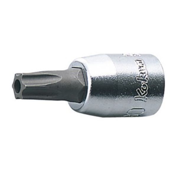 Koken 1 4in Dr Tamper Proof Torx Bit Socket