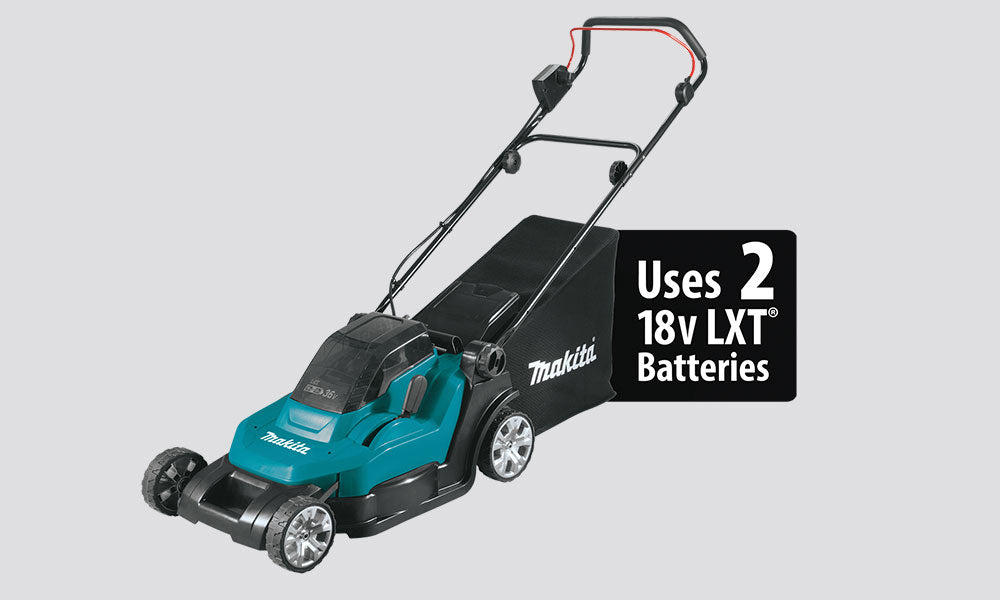 Makita 18Vx2 LXT LAWN MOWER 430mm Kit DLM432CT2