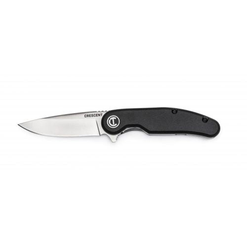 CRESENT POCKET KNIFE 3-1/4 INCH DROP POINT COMPOSITE HANDLE