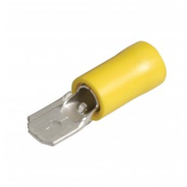 NARVA TERMINAL BLADE YELLOW 6.3mm