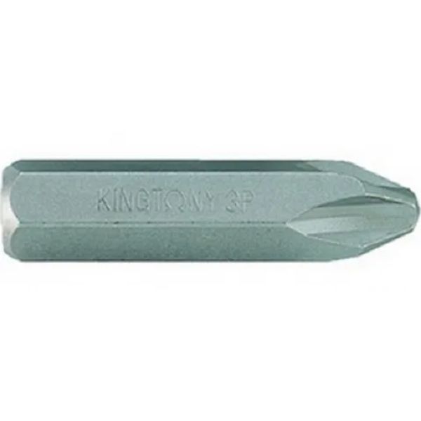 KING TONY SCREWDRIVER BIT 5/16 HEX SHANK POZI No.3 x 36mm