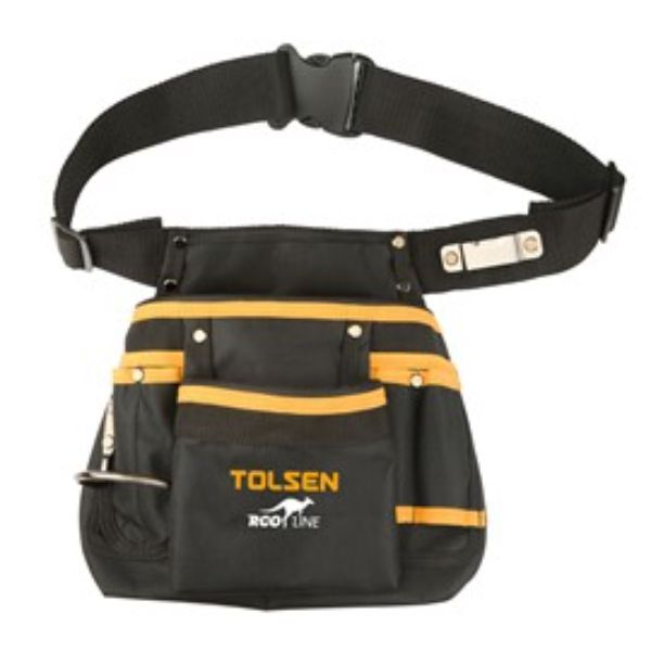 TOLSEN Tool pouch with belt INDUTSTRIAL