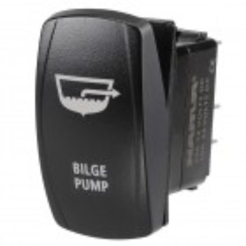 SWITCH BILGE PUMP LED 12/24V ROCKER