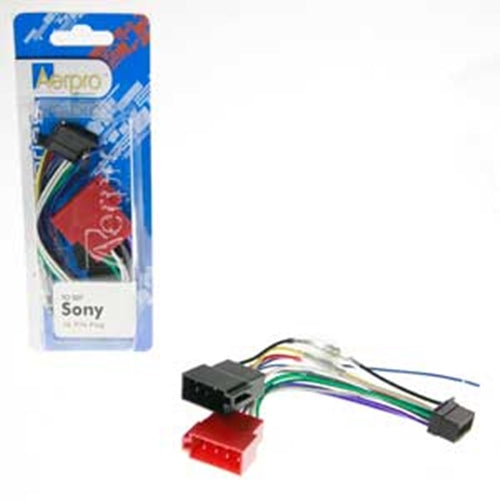 AERPRO HARNESS SONY 16 PIN TO ISO