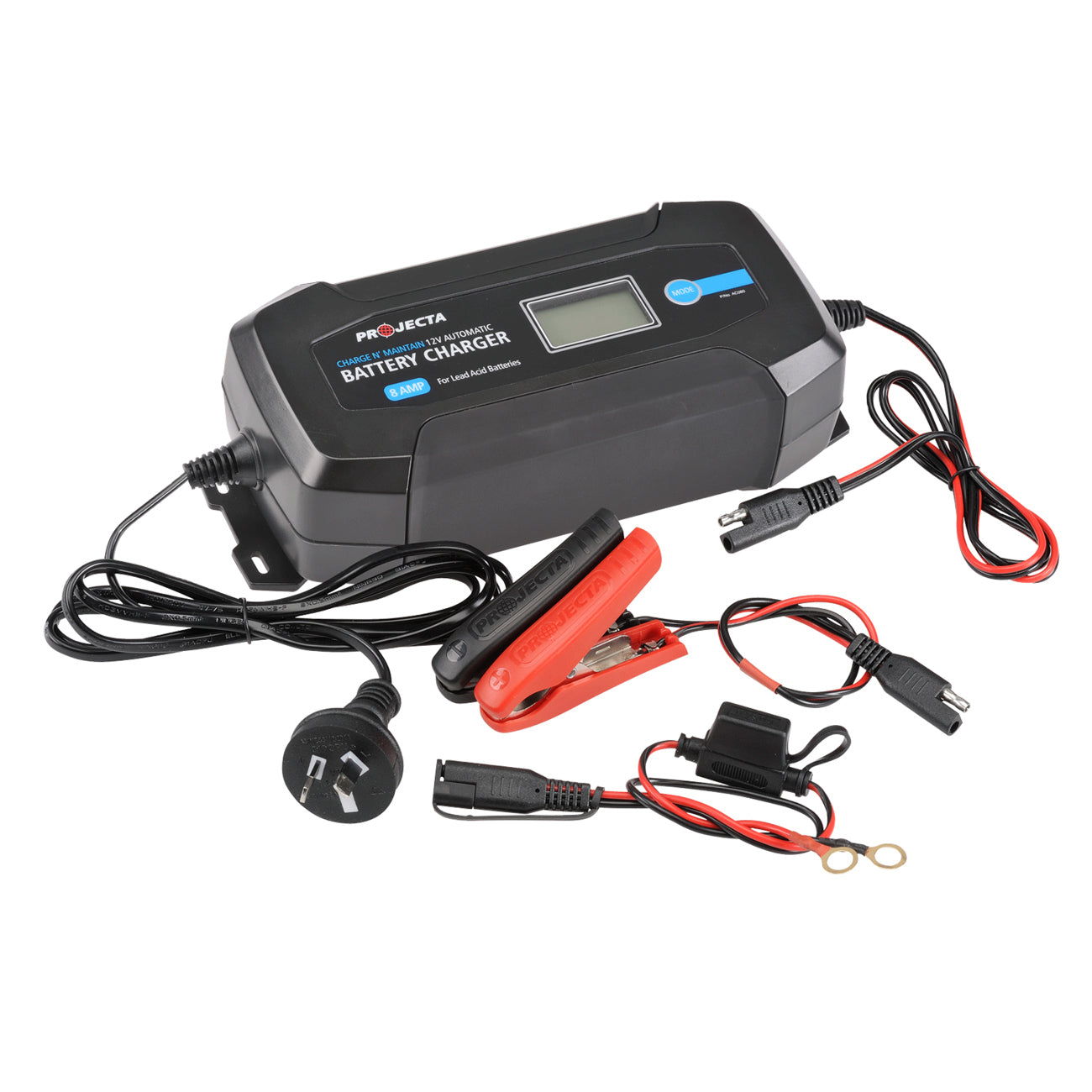 BATTERY CHARGER 8A 12V 8 STAGE