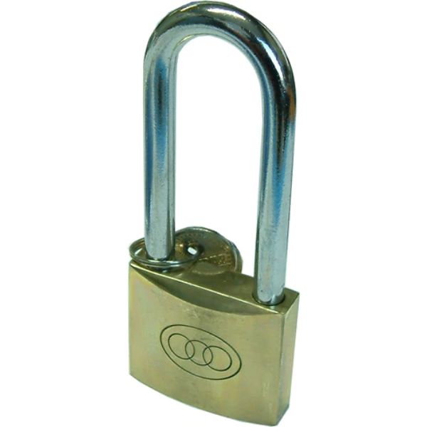 Padlocks - Brass 32mm Long Shank 263