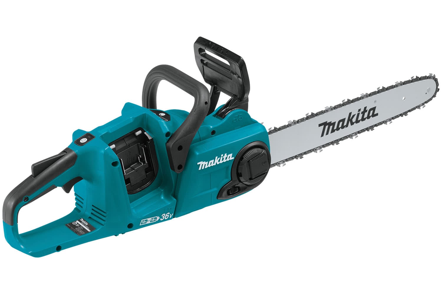 MAKITA 18Vx2 BL CHAINSAW 400mm Orange SKIN ONLY