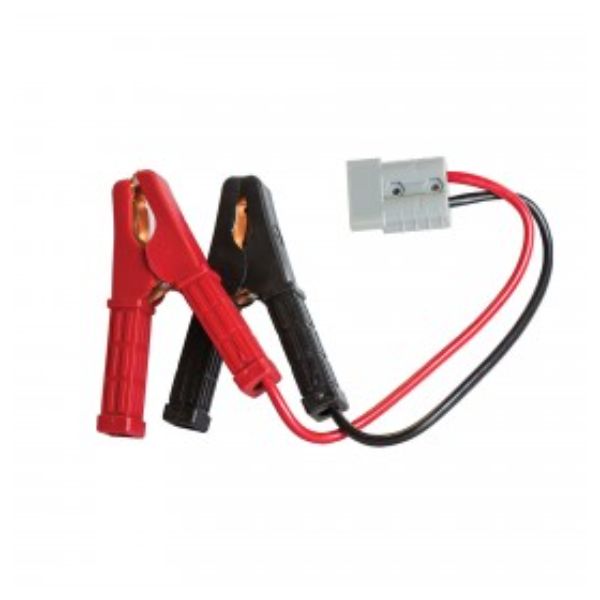 INSULATED BATTERY CLAMPS WITH 50AMP PLUG - 300MM