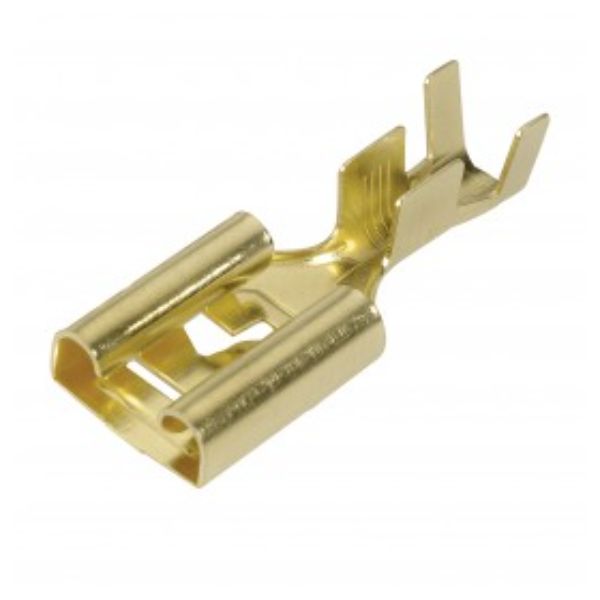 NARVA TERMINAL F/BLADE BRASS 9.5MM