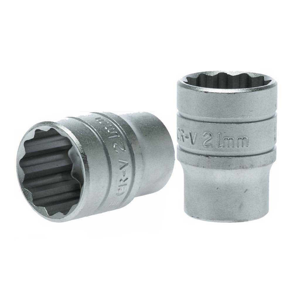 Teng 1/2in Dr. Socket 21mm 12Pnt