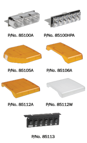 NARVA LED MODULE CORNER STANDARD AMBER