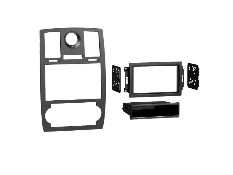 FITTING KIT CHRYSLER 300C 2005 - 2008 DIN & DOUBLE DIN BLACK