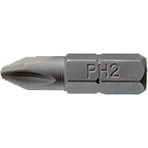 Teng 3pc 1/4in Hex PH#2 Bit x 25mm L
