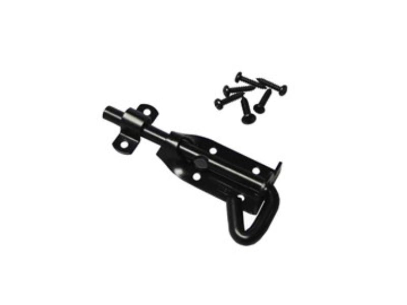 GARTNER 100 MM BLACK HEAVY PADBOLT LONGSHOOT BPB-100L