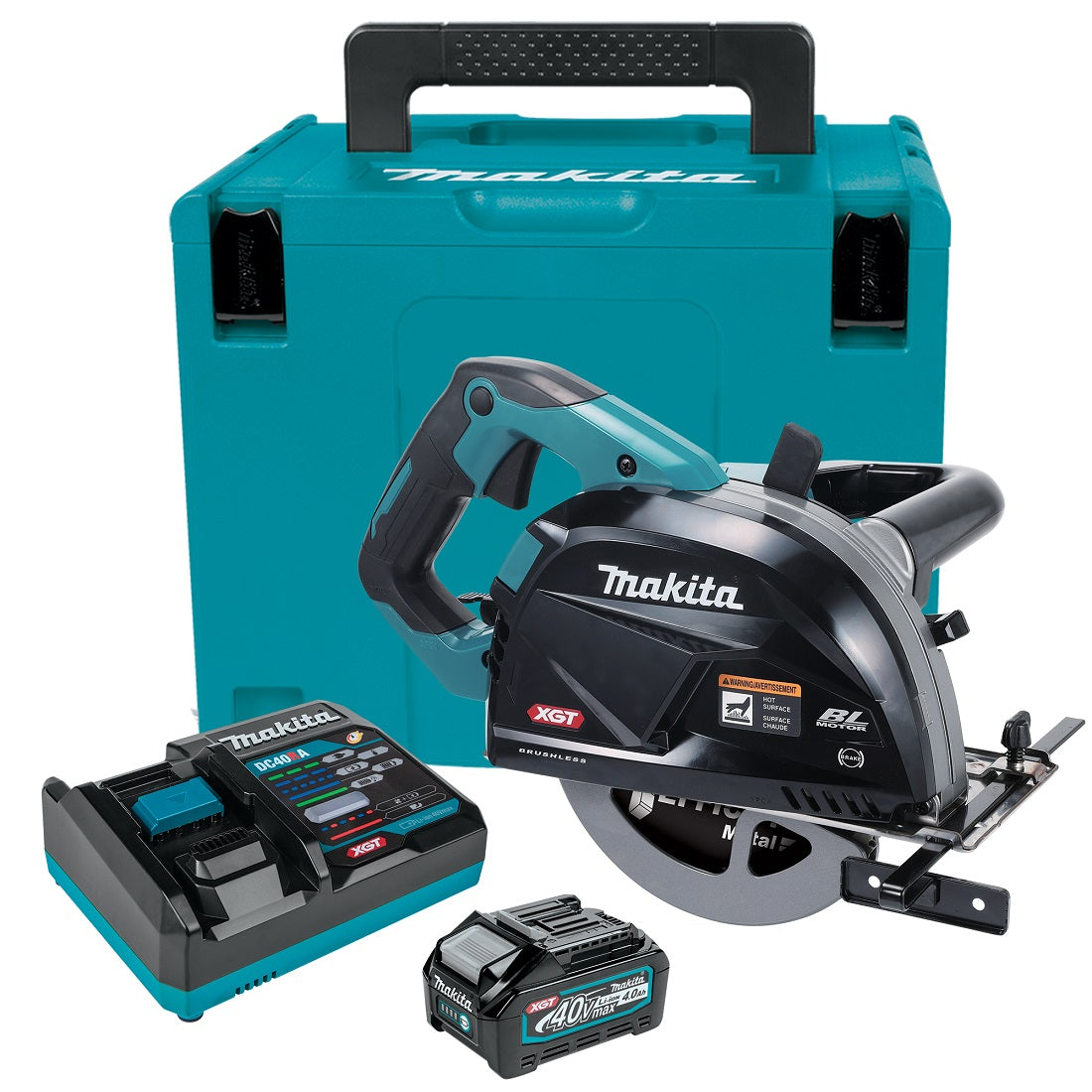 Makita 40V XGT METAL CUTTER 185mm 1x4AH