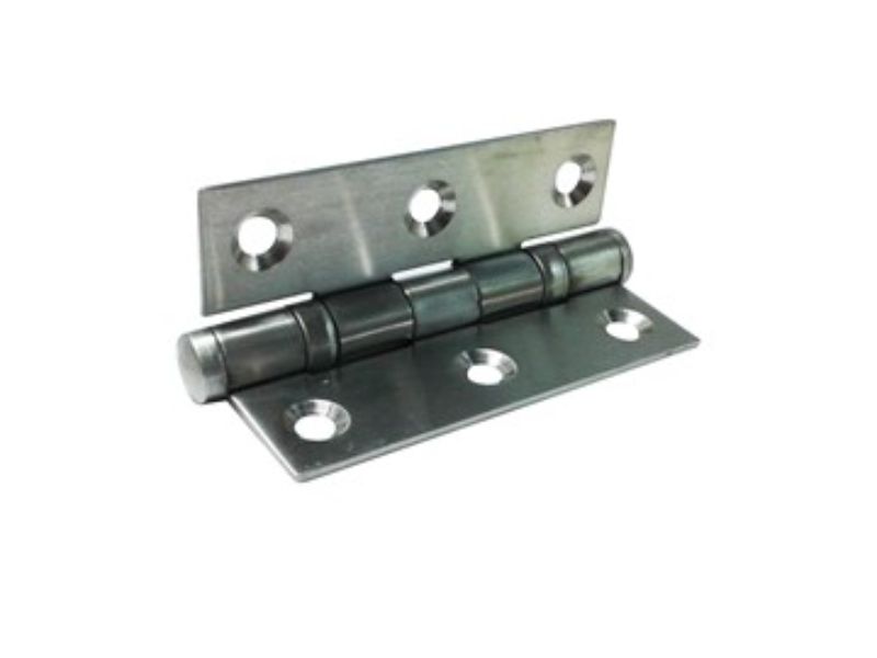 GARTNER BUTT WIDE F/PIN 100 X 100mm X 3mm BALL BEARING SS 304