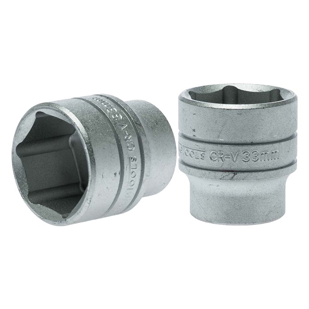 Teng 1/2in Dr. Socket 33mm 6Pnt