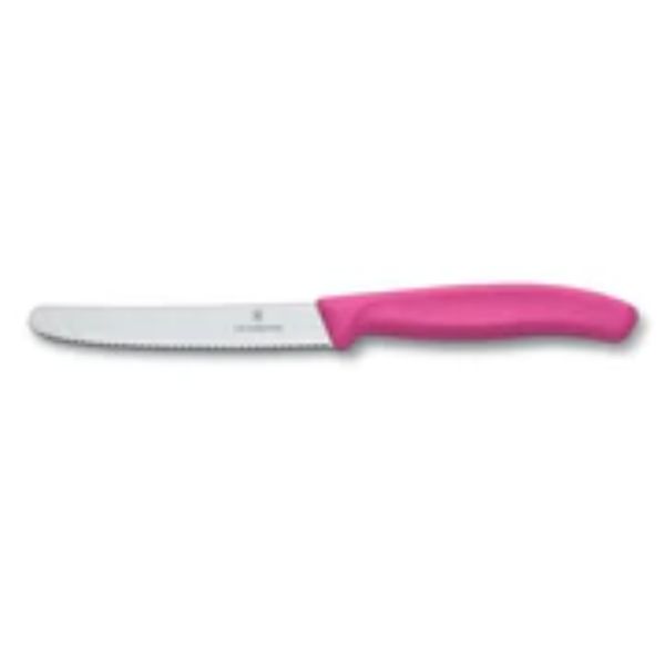 Tomato & Sausage Knife 6.7836 - 11Cm Pink Handle Victorinox