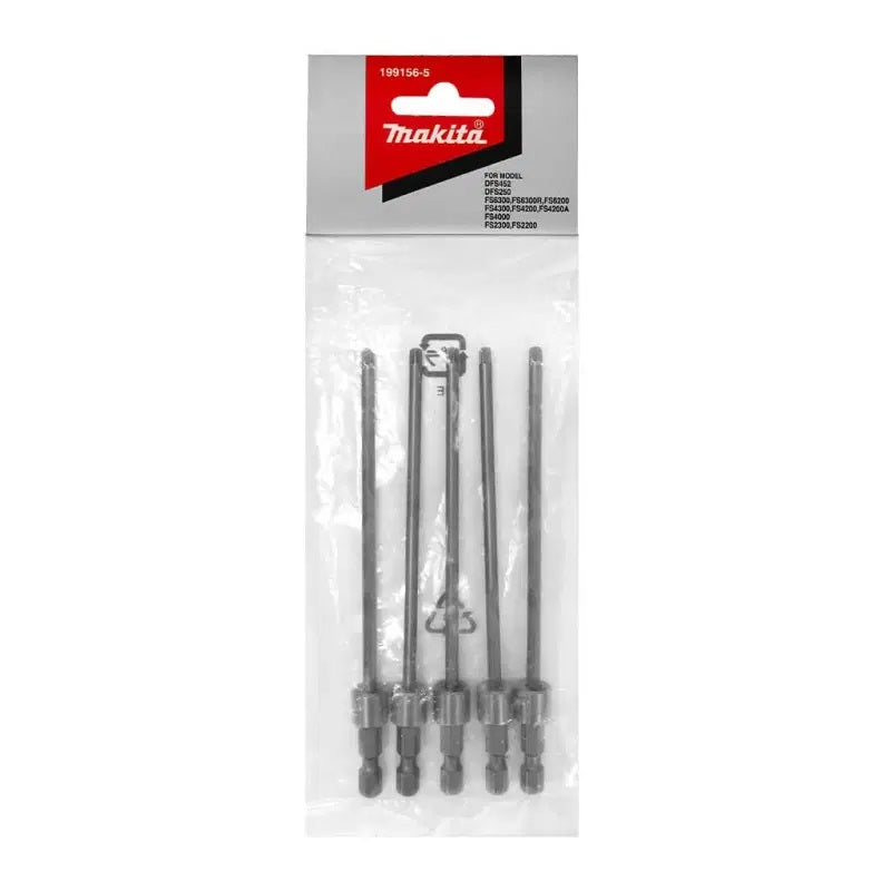 MAKITA BIT 5pc SQ BIT 2-130 FOR DFS452