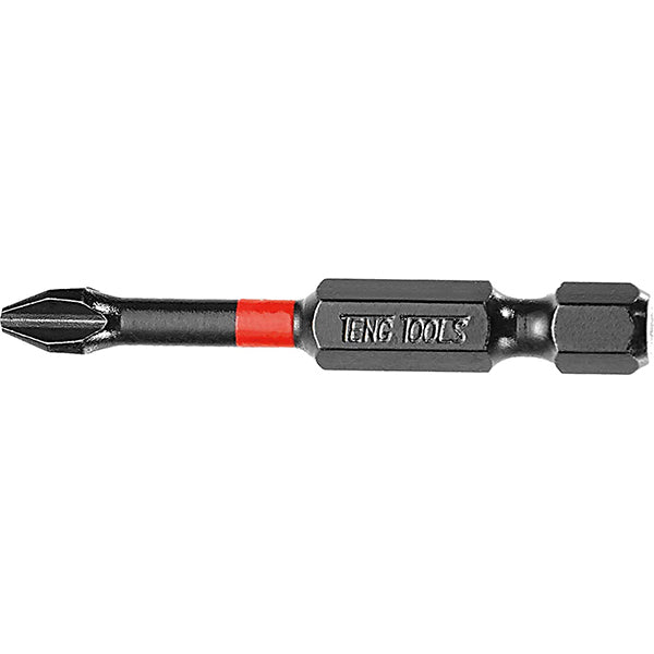 Teng 1Pc 1/4in GR2 Impact Screwdriver Bit 50mm