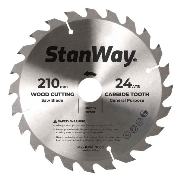 #210Mm 24T 25Mm-16Mm Diy Blade