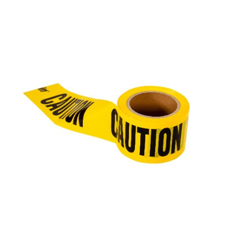 LUFKIN CAUTION TAPE 100X75 YELLOW