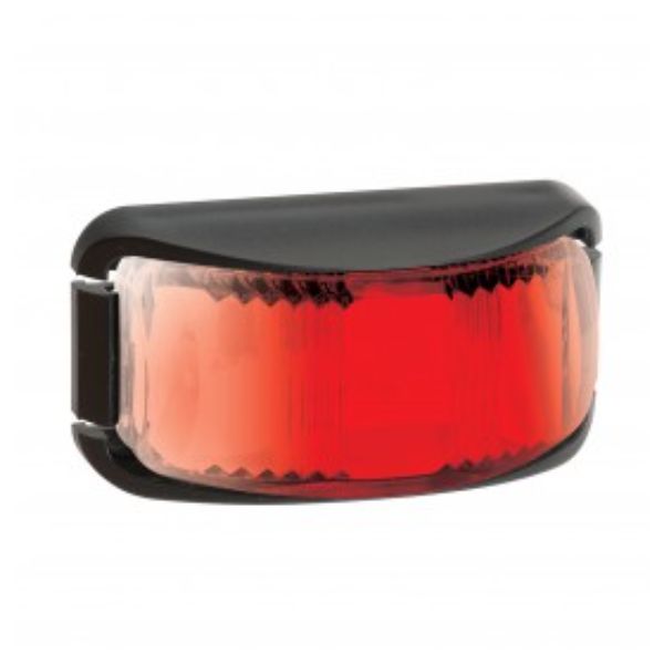 NARVA LED MV 16 RED W/2.5M CABLE BLK