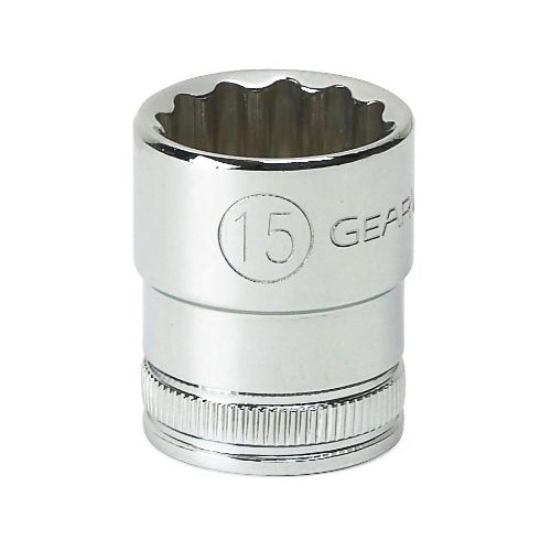 GEARWRENCH SKT STD 3/8DR 12PT 18MM