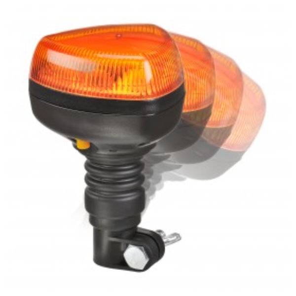 AEROTECH LOW PROFILE AMBER LED STROBE FLEXIBLE POLE