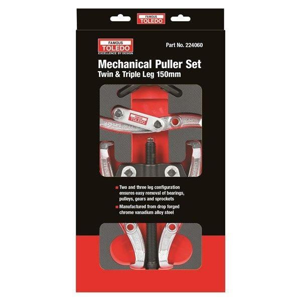 TOLEDO MECH PULLER SET 2&3 LEG 6IN 150MM