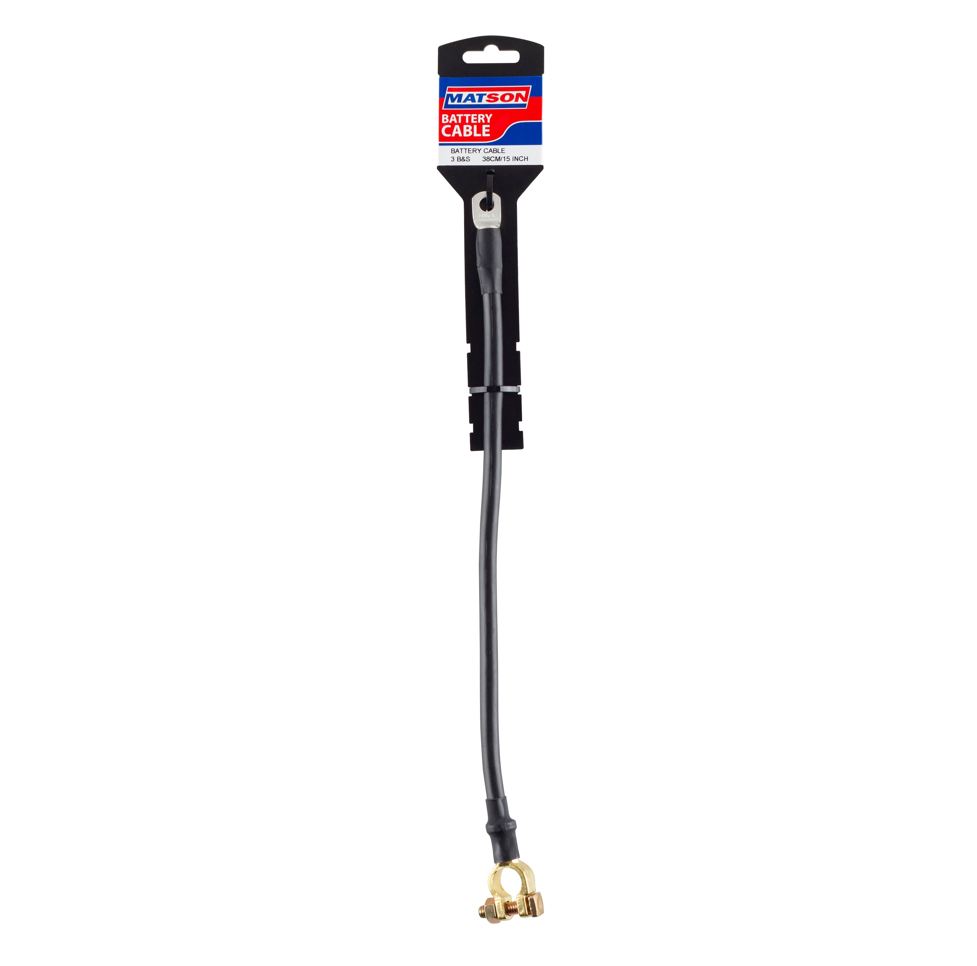 MATSON BATTERY CABLE 2B&S 15INCH 38CM RD