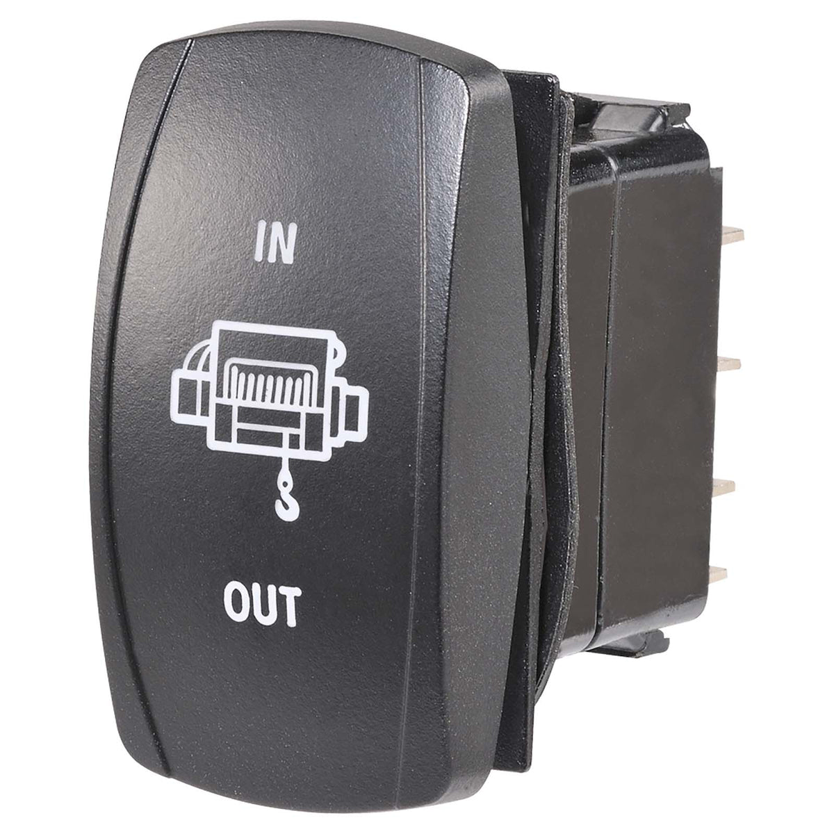 Recessed Rocker Switch For Winch Switch Rocker Off/On Blue Led Winch