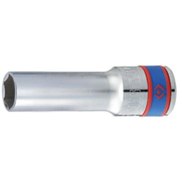 KING TONY 1/2DR-10MM 6pt DP socket 90MM LG HANG SELL DISPLAY