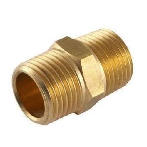 FORMULA AIR CONNECTOR BRASS NIPPLE 1/4IN X 1/4IN BSP