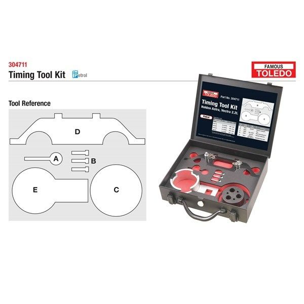 TOLEDO TIMING TOOL KIT