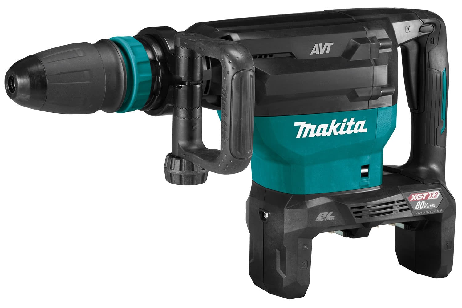 MAKITA 80Vmax (40Vx2) XGT Brushless 18mm AWS Demolition Hammer - SDS-Max NEW Skin