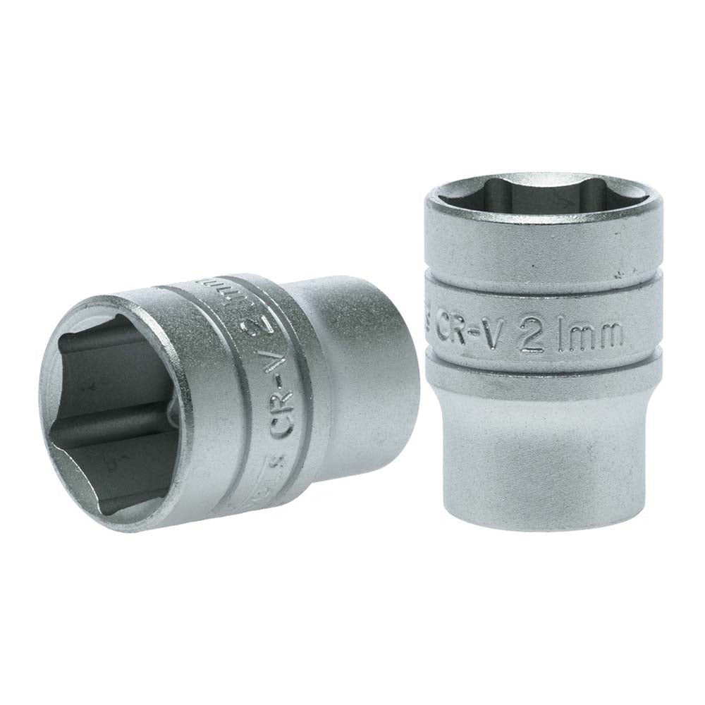 Teng 1/2in Dr. Socket 21mm 6Pnt