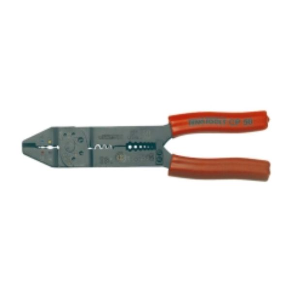 Teng 9in Crimping / Wire Stripper Red